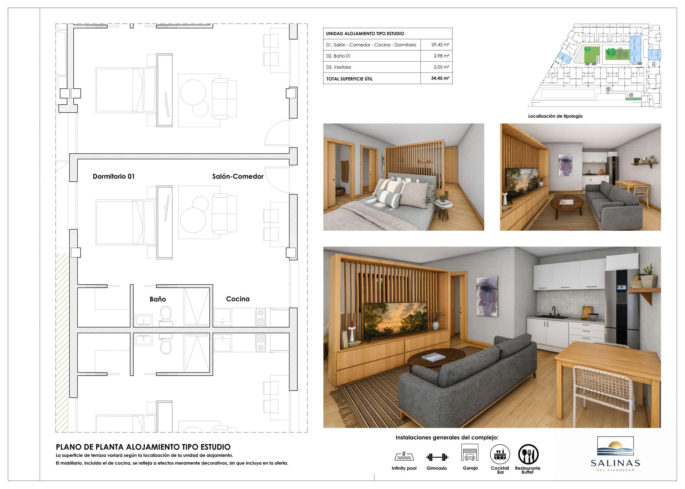 Plano de venta Estudios
